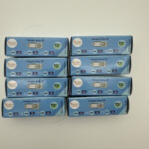 [8 Pack] LED G9 60W Replacement JCD Bi-Pin Base 120V 2700K Warm White